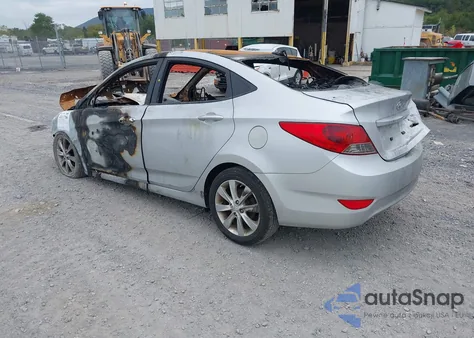 2014 Hyundai Accent Gls из США, поврежденный, VIN KMHCU4AE7EU761011